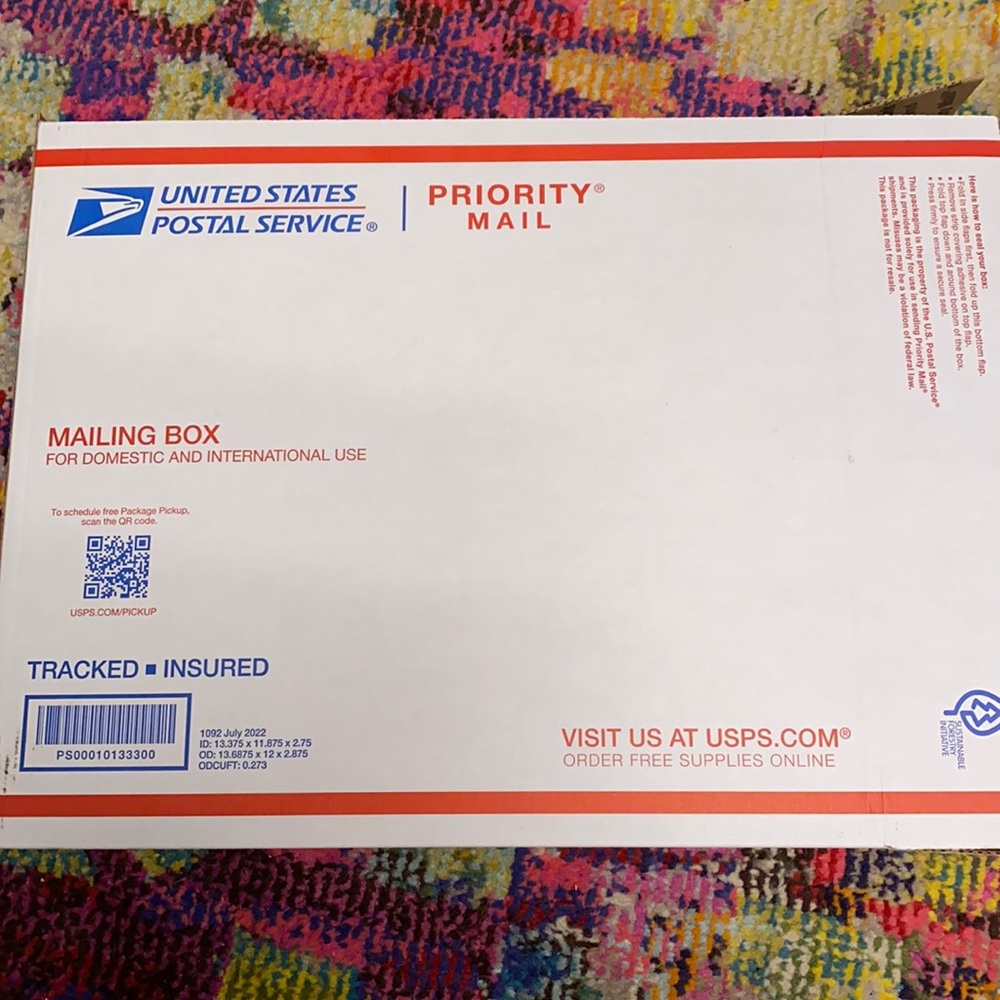 Extra shipping box